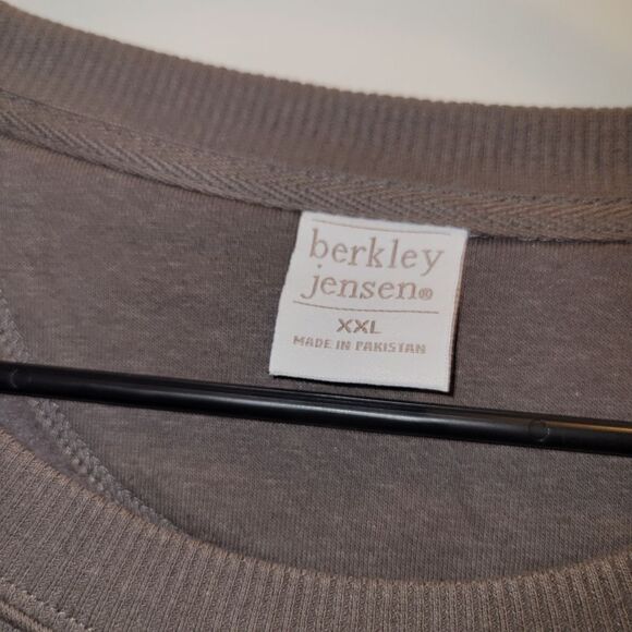 Men’s Berkley Jensen Fleece Crewneck  Sweatshirt NWT XXL - Picture 4 of 4